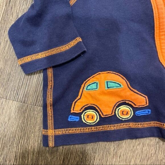 Hanna Andersson Blue Toddler Jacket with Car SIZE 60 - Picture 2 of 4